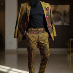 The Keys African Print Ankara Blazer set - DPBLZTK 