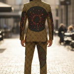 The Keys African Print Ankara Blazer set - DPBLZTK 