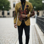 The Keys African Print Ankara Blazer set - DPBLZTK 