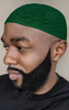 Dupsie's Tariq Hunter Green Knitted Stretch Cap Kufi Hat DPGHN51