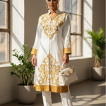 Perfect outfit for African weddings showcasing the LaToya ensemble.