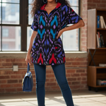 Trendy Aza hoodie representing contemporary African fashion.