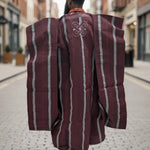 Elegant African Lagbara Agbada Robe showcasing intricate embroidery