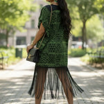 Tessa dress showcasing contemporary African casual fashion.