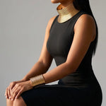 Aala African Nubian-inspired necklace and bracelet set for women