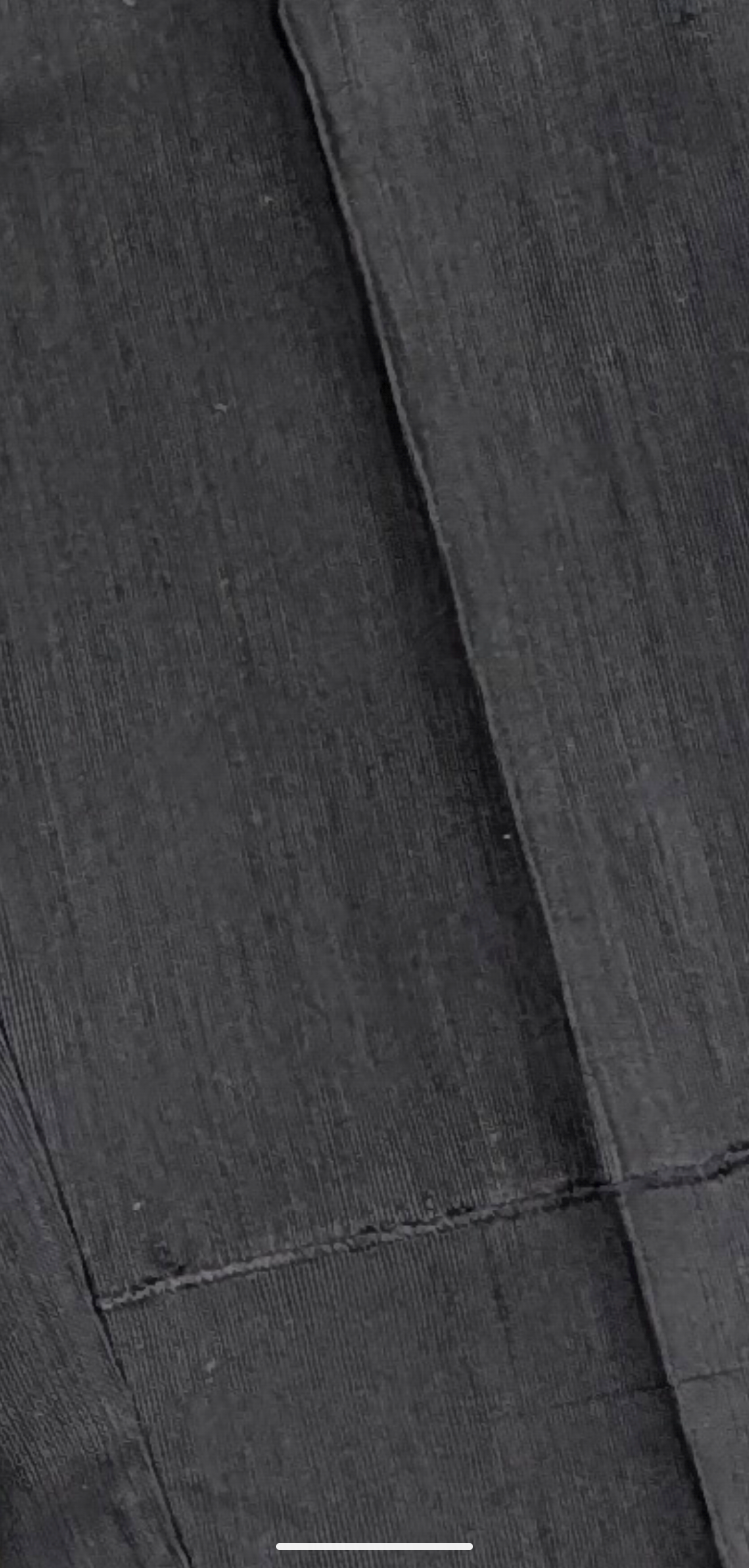 Elegant black Aso Oke pants for African formal attire.