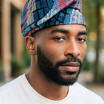 Dupsie's Oluwasegun Brimless Aso Oke Kufi Cap hat DPAHBRSB4