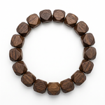 Ipa Brown Wooden African Bracelet – Unisex African Jewelry DPJBRB42 by Dupsie's African Fashion