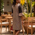 Chakira Girls’ African Ankara Print Dress | Cotton & Lace DPAPDWL by Dupsie's African Fashion
