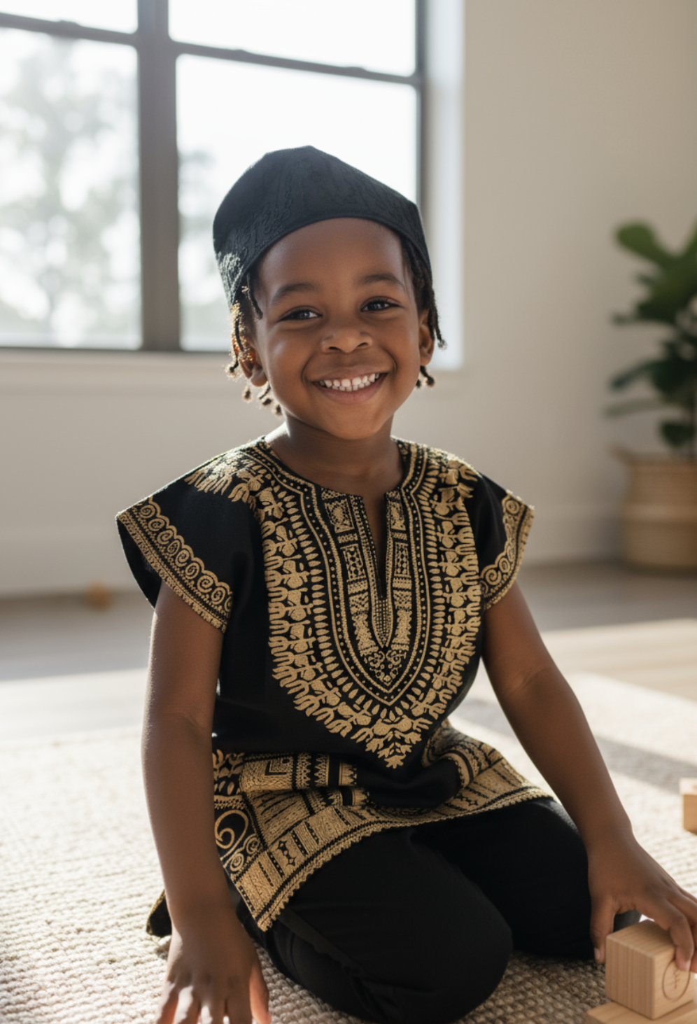 Abeden Dashiki, a fashionable choice for cultural and casual occasions.