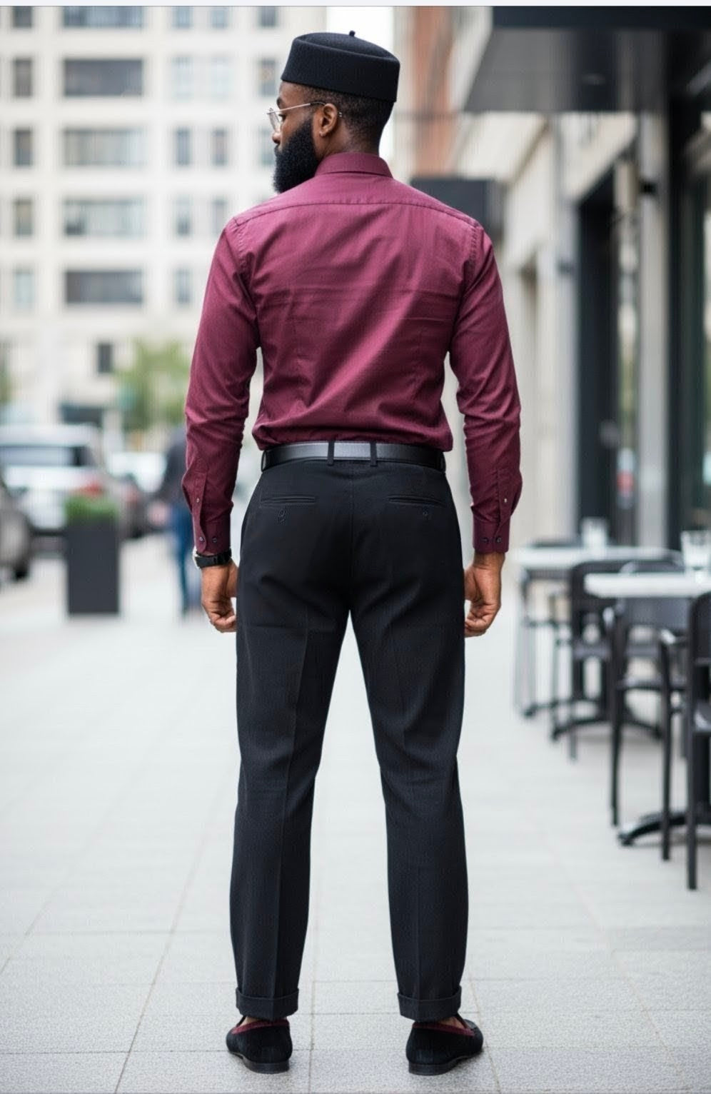 Dupsie's African Fashion presents the Bosco Aso Oke pants.