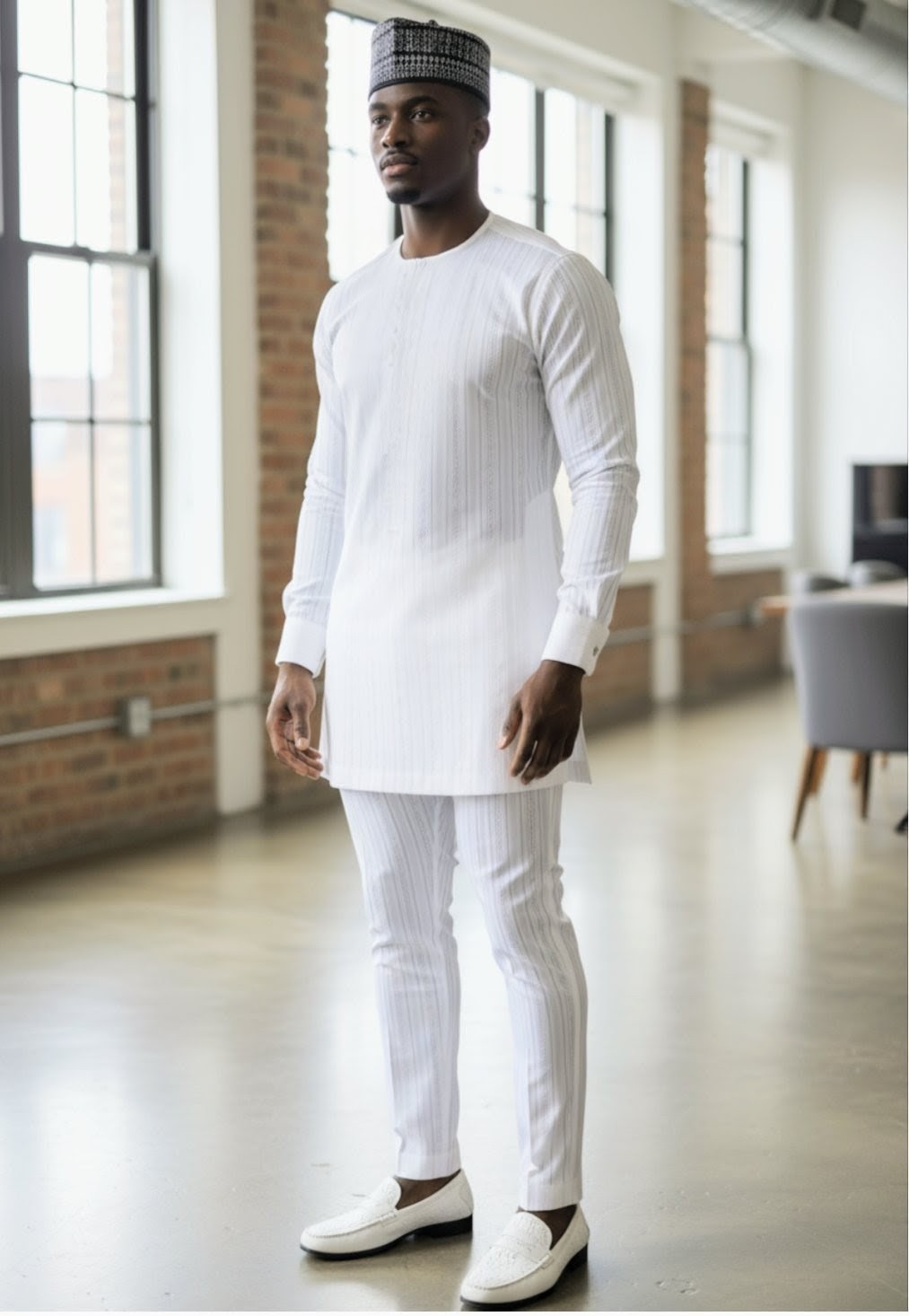 Dupsie's African Fashion Elegant Senator Ensemble