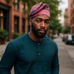 Luwaleke African Aso Oke Kufi Hat DPAHBUP31 – Dupsie’s Fashion