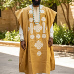 Oladele Agbada worn at a traditional Nigerian wedding.