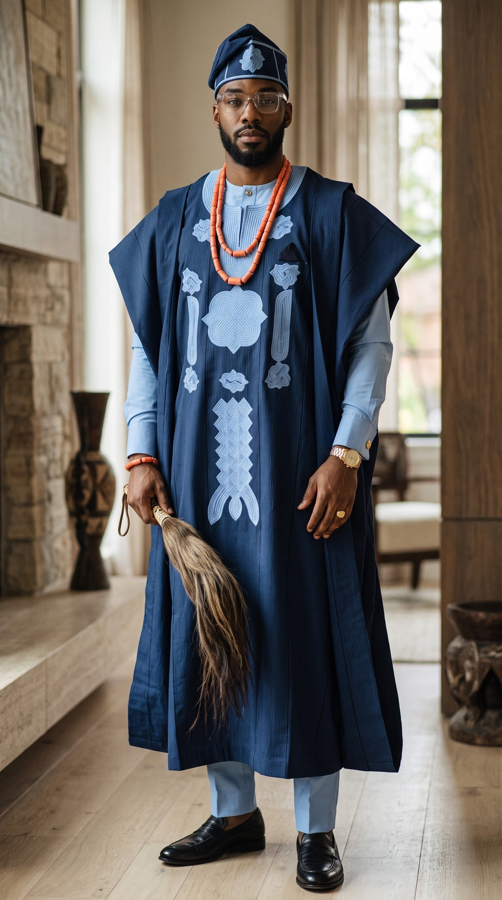 アメリヴィンテージMESH DAMASK EMBROIDERY CAP Damask Hat-Cap-Kufi - Dupsie's African Fashion