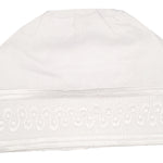 White African ASO Oke Embroidered Cap | Traditional Nigerian Men’s Hat | Weddings | Celebrations | Parties | Formal