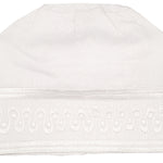 White African ASO Oke Embroidered Cap | Traditional Nigerian Men’s Hat | Weddings | Celebrations | Parties | Formal