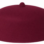 Maroon Wool Felt Igbo Cap African Fez Kufi Hat | African Fashion | Dupsie's 