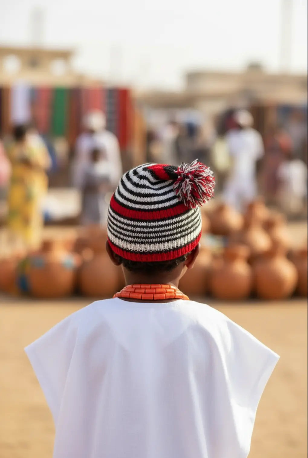 Ekene - Premium African Igbo Hat for Boys | Stylish Knitted Okpu Agu F ...