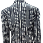 Fitted Kente African Print Suit for men dupsies