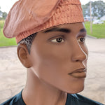 Yoruba-Fila-Peach-Aso-Oke-African-Fashion-Kufi-by-Dupsies