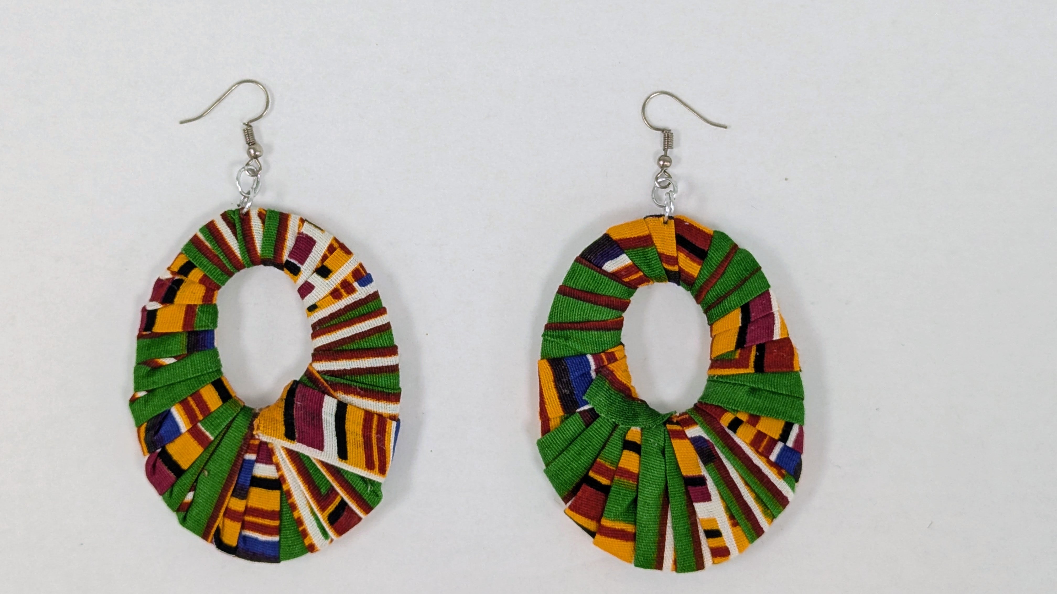 Kente Oblong earrings dupsies