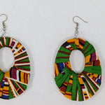 Kente Oblong earrings dupsies