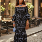 Tandiya African Smocked Ensemble for Women