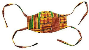 Sealsi Kente African Print Adjustable, Reusable, Reversible, Face Mask Cover
