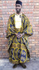 African Print Grand Bobou Robe Only-DP3210GB