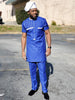 Blue and White African Senator Fashion-DPXD400