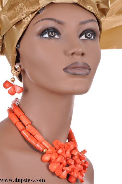 Elegant African Beads Set for ladies-DPJ340