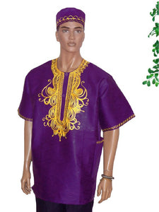African Dashiki Shirt - Special Embroidery Design