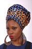 Multicolor African Print Head wrap One Size