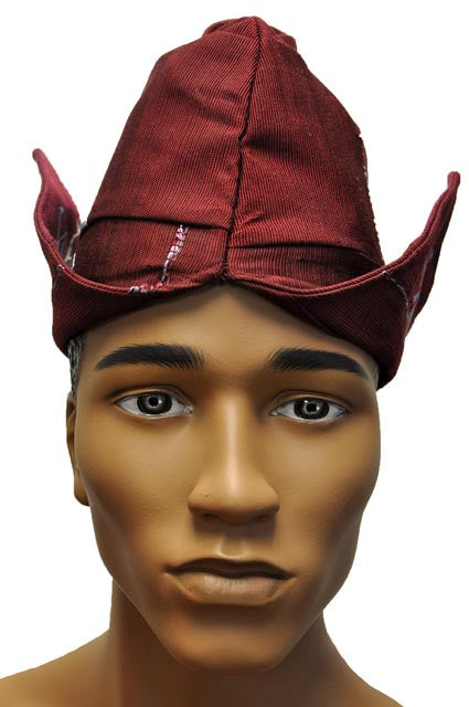 Abeti Aja Aso Oke Hat-Cap-Kufi - Nigerian headwear 