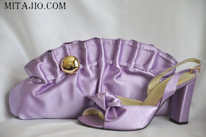 Italian Satin pair of Shoes for Ladies-DPMMPL11