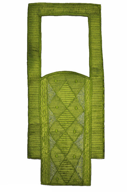 Green Agbada Grand Boubou Embroidery-DPP170