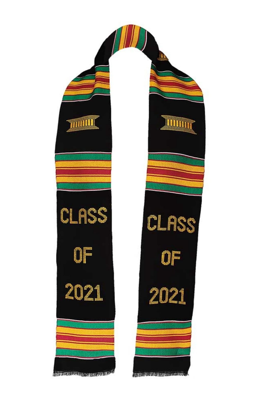 Class of 2021 Graduation Kente Sash Scarf-DPS2021