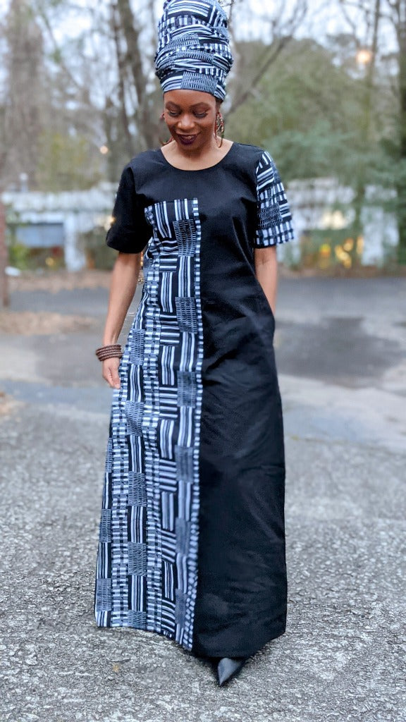 Regina African Print Kente Dress