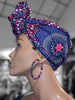Popù African Print Hoop Earrings-DPJ3847X