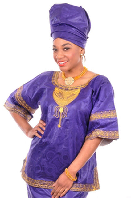 Purple Brocade Top with Special Tinko Embroidery-DP2891TP