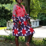 Lace Print Dress dupsies