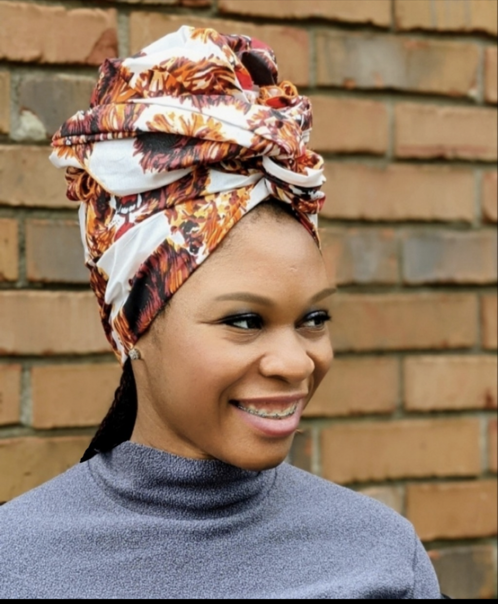 Nala African Print head wrap-DPIS426H