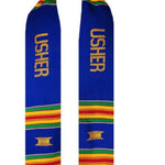 Usher Handwoven Kente Scarf-Sash - Dupsie's