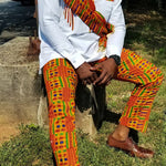 African print Kente pants Dupsie's