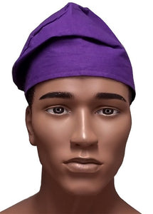 Purple Cotton African Kufi Hat DPH3839