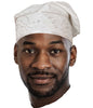 Off-White Adebo African Kufi Hat with White Embroidery DPH670